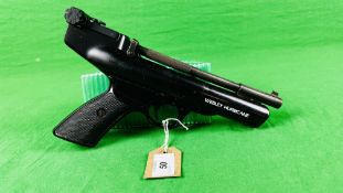 WEBLEY & SCOTT/WEBLEY HURRICANE .