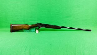 STEVENS 12 GAUGE SINGLE SHOT SHOTGUN, 3 INCH CHAMBER, 30¼ INCH BARREL,