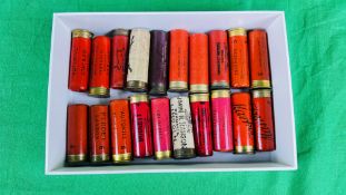 COLLECTION OF 20 MIXED COLLECTORS CARTRIDGES TO INCLUDE AUTOKILL GRAY & Co, ELEY, PURDY, JOHN R.
