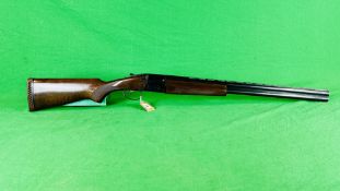 BAIKAL 12 BORE OVER AND UNDER SHOTGUN, 27.