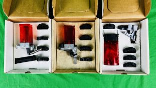 3 X LEE POWDER MEASURES