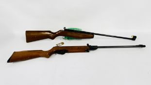 TWO VINTAGE AIR GUNS TO INCLUDE GAMO EXPC .22 BREAK BARREL AND MANU ARM .