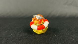 A SWAROVSKI CRYSTAL ORNAMENT 