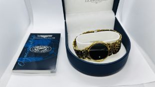 A GENTLEMAN'S LONGINES QUARTZ MOVEMENT BRACELET WATCH LES GRANDES CLASSICS IN ORIGINAL PRESENTATION