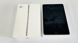 APPLE IPAD MINI 5th GENERATION - MODEL MUQW2B/A BOXED WITH CHARGING CABLE,