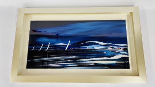 A LARGE FRAMED AND MOUNTED DUNCAN MACGREGOR LIMITED EDITION PRINT 
