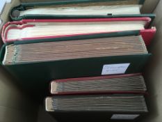 STAMPS: BOX WITH K95-6 COLLECTION IN ALBUM,