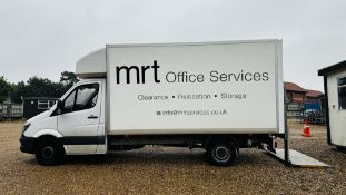 SELLING ON BEHALF OF THE OFFICIAL RECEIVER 2018 MERCEDES SPRINTER 314CD1 LUTON VAN VRM - KS67 KTL,