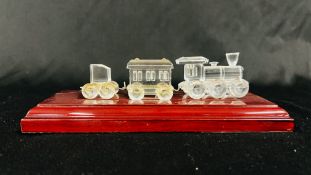 A SWAROVSKI CRYSTAL LOCOMOTIVE 7471 000 001,