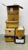 6 X BOXES OF ASSORTED COLLECTORS PLAQUES AND PLATES TO INCLUDE BRADFORD EXCHANGE,
