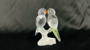 A SWAROVSKI CRYSTAL ORNAMENT 