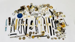 QUANTITY OF ASSORTED WRIST WATCH SPARES ETC.