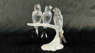 A SWAROVSKI CRYSTAL ORNAMENT 