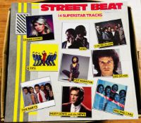 A BOX OF ASSORTED RECORDS TO INCLUDE A ELVIS PRESLEY, ETC.