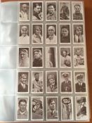 CIG CARDS: TWO LARGE MODERN ALBUMS WITH A COLLECTION OF SETS, PLAYER, WILLS,