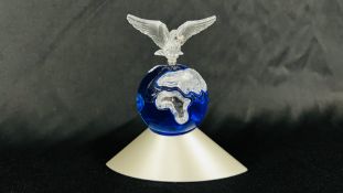 A SWAROVSKI CRYSTAL ORNAMENT 
