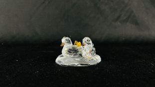 A SWAROVSKI CRYSTAL 