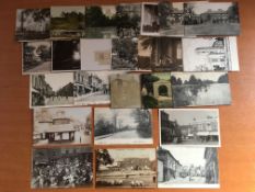 POSTCARDS: PACKET OF NORTH WALSHAM OLD TO MODERN INCLUDING WESTWICK, A FEW RPs (25).