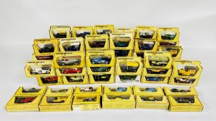 AN EXTENSIVE COLLECTION OF MATCHBOX MODELS OF YESTERYEAR DIE-CAST MODEL VEHICLES,