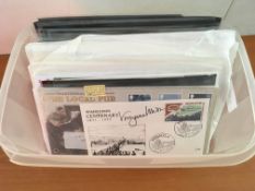 AUTOGRAPHED COVERS: SPORTING INTEREST SIGNED COVERS INCLUDING OLYMPIC GOLD MEDAL WINNERS, GOLF,