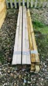 48 X 1.65M LENGTHS 50MM X 25MM TREATED TIMBER.