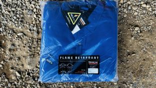 12 X VARIOUS TRAVERSE COVERALLS INC. FIRE RETARDANT VARIOUS SIZES.