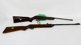 TWO VINTAGE AIR RIFLES TO INCLUDE BSA CADET MAJOR AND BSA METEOR - TO BE COLLECTED IN PERSON ONLY -