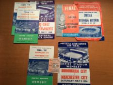 FOOTBALL PROGRAMMES: F.A.
