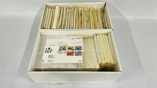 STAMPS: TWO BOXES, ONE WITH DUPLICATED GB FIRST DAY COVERS OCTOBER 1985 TO DECEMBER 1986,