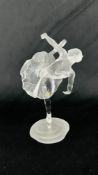 A SWAROVSKI CRYSTAL ORNAMENT 