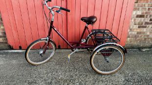 PASHLEY TRICYCLE 3 SPEED.