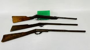 THREE VINTAGE AIR GUNS TO INCLUDE DIANA MOD 15,