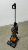 A DYSON DC24 UPRIGHT VACUUM CLEANER ALONG WITH ATTACHMENTS - SOLD AS SEEN.