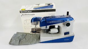 A SILVER CREST DESIGN EDITION SEWING MACHINE (BOXED AS NEW) - SOLD AS SEEN.