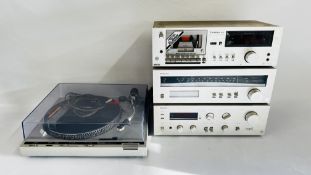 TECHNICS HI-FI SEPARATES TO INCLUDE A STEREO INTEGRATED DC AMPLIFIER SU-V2,