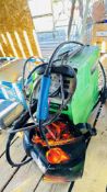 NOVO MIG 160 WELDING SYSTEM PLUS FACE MASK - SOLD AS SEEN.