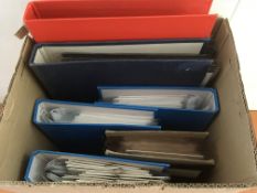 STAMPS: BOX WITH A COLLECTION OF GB FIRST DAY COVERS (IN SIX BINDERS) MAINLY 1990-2003, SOME OLDER.