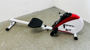 WER SPORTS ROWING MACHINE EXERCISER - SOLD AS SEEN.