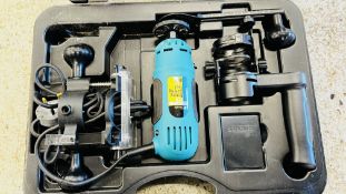 CASED DP TOOLS 500 WATT COMBI CUT ROTARY CUTTING TOOL WITH ACCESSORIES - SOLD AS SEEN.