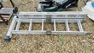 ALUMINIUM FOLDING COMBINATION LADDER AND AN ALUMINIUM MOBILITY ACCESS RAMP