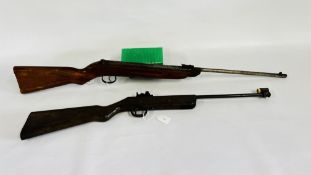 TWO VINTAGE AIR RIFLES TO INCLUDE DIANA MODEL 27 .