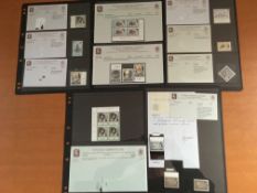 ASCENSION: 1963-88 SELECTION OF MNH WATERMARK VARIETIES, ALSO 1963 BIRDS 1½d MISSING COBALT,