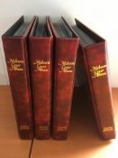 ASCENSION: 1956-2007 COLLECTION OF FIRST DAY COVERS IN FOUR ALBUMS FROM 1956 DEFINITIVES,