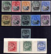 St HELENA: 1912-16 AND 1922 SETS CDS USED, SG 72-81, 89-91.