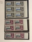 ASCENSION: 1935 SILVER JUBILEE SELECTION WITH SET MNH AND USED,