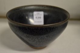 A Chinese hare's fur bowl.