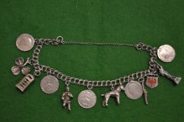 A charm bracelet.