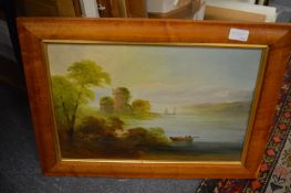 A View of the Battle in Portugal, part hand coloured engraving, together with various other