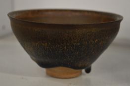 A Chinese hare's fur bowl.