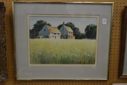 Norman Charters, Alton, Suffolk, watercolour.